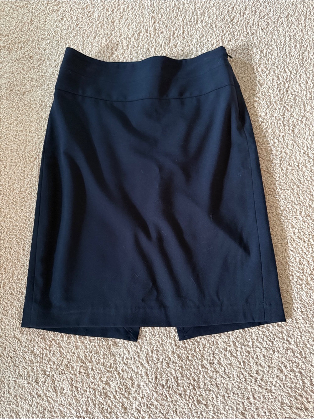 The Limited navy blue Pencil Skirt - Tailored Office Skirt
